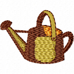 Teapots Embroidery Design 5 Teapots Embroidery Design 5